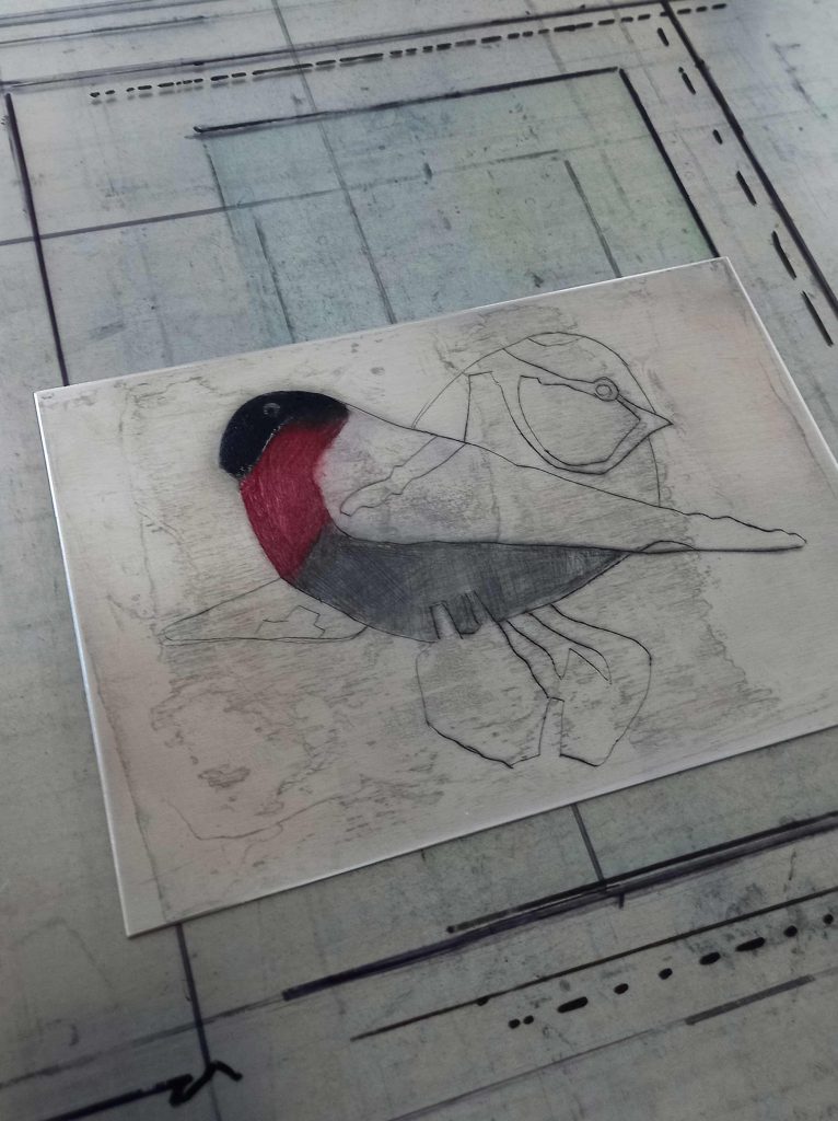 atelier stage gravure Pyrénées