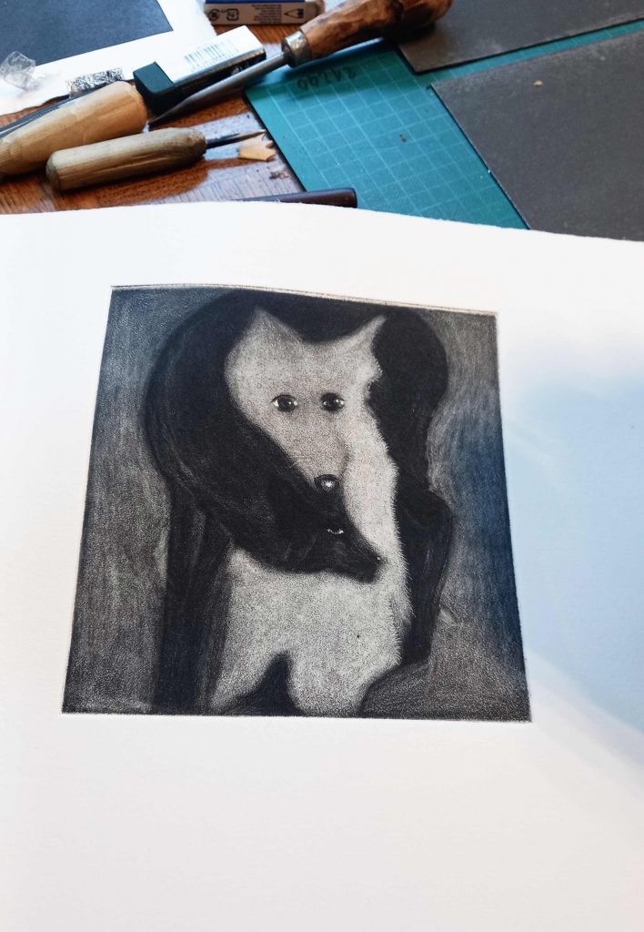 atelier stage gravure Pyrénées